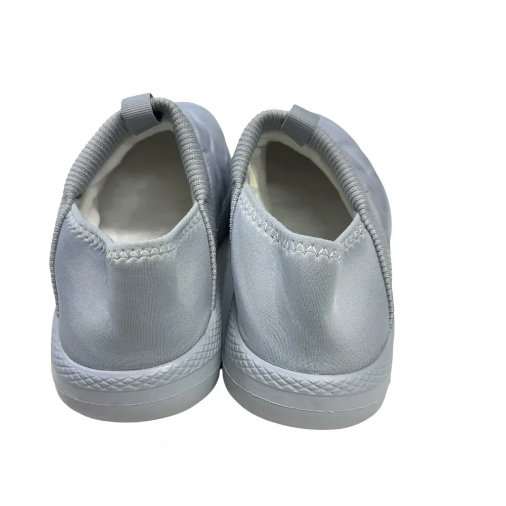 Quilted Slip-On Loafer for Men - White